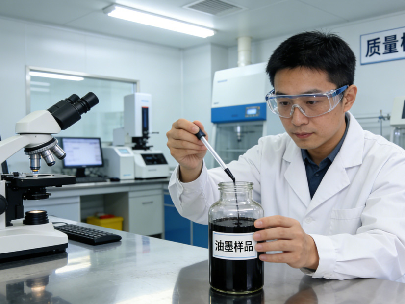 中之星水性油墨品質檢測